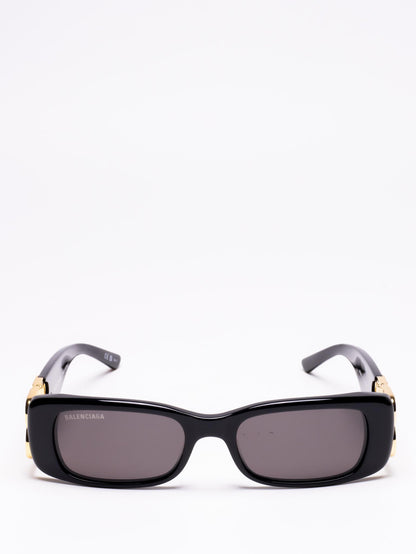 BALENCIAGA | DYNASTY RECTANGLE | BLACK | BB0096S 001