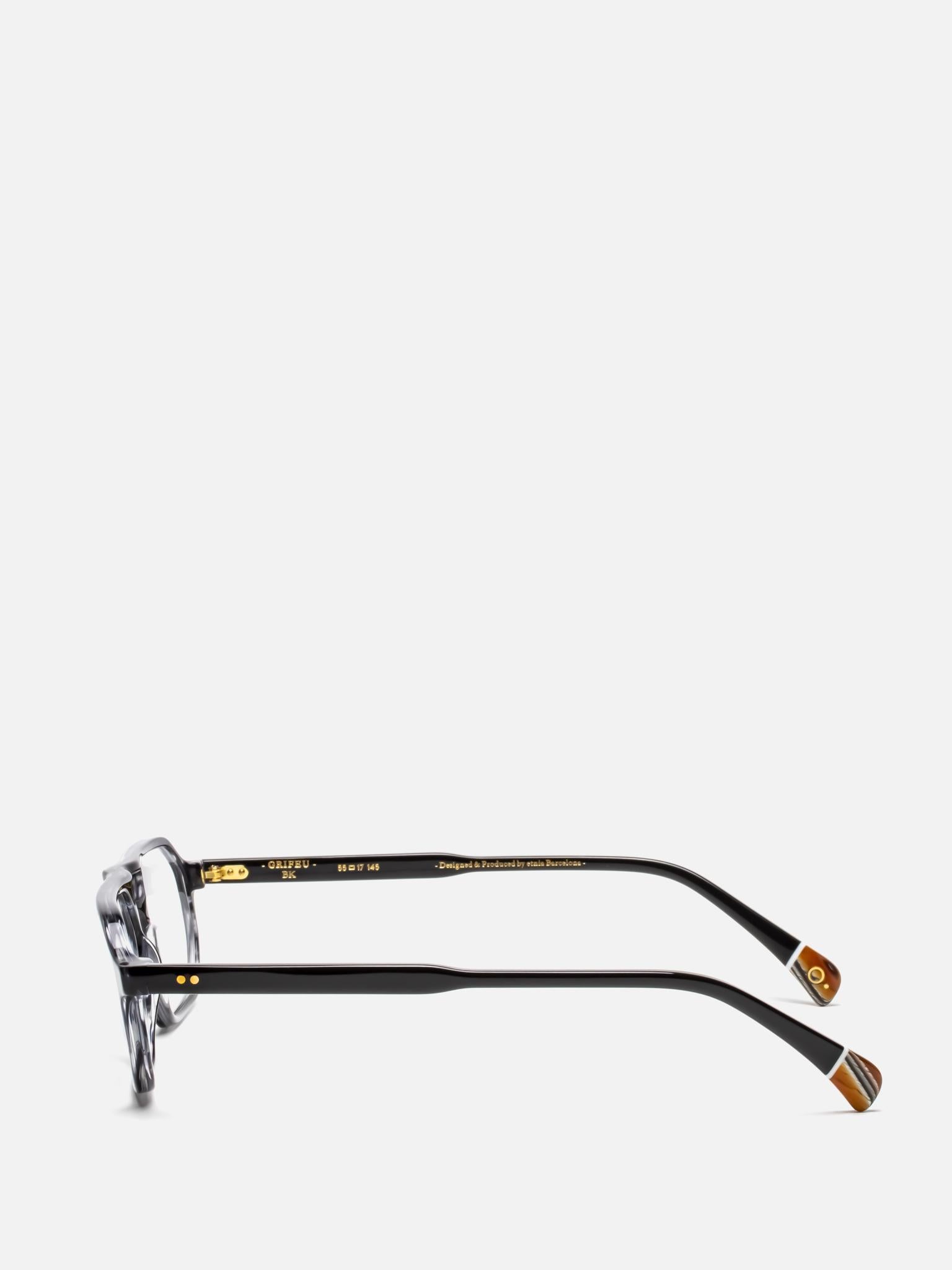 GRIFEU BK OVAL EYEGLASSES