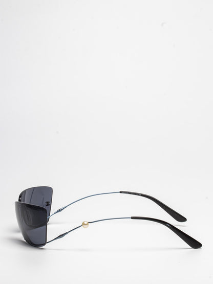 4053-H c.202/8R | CAT EYE WIRE SUNGLASSES