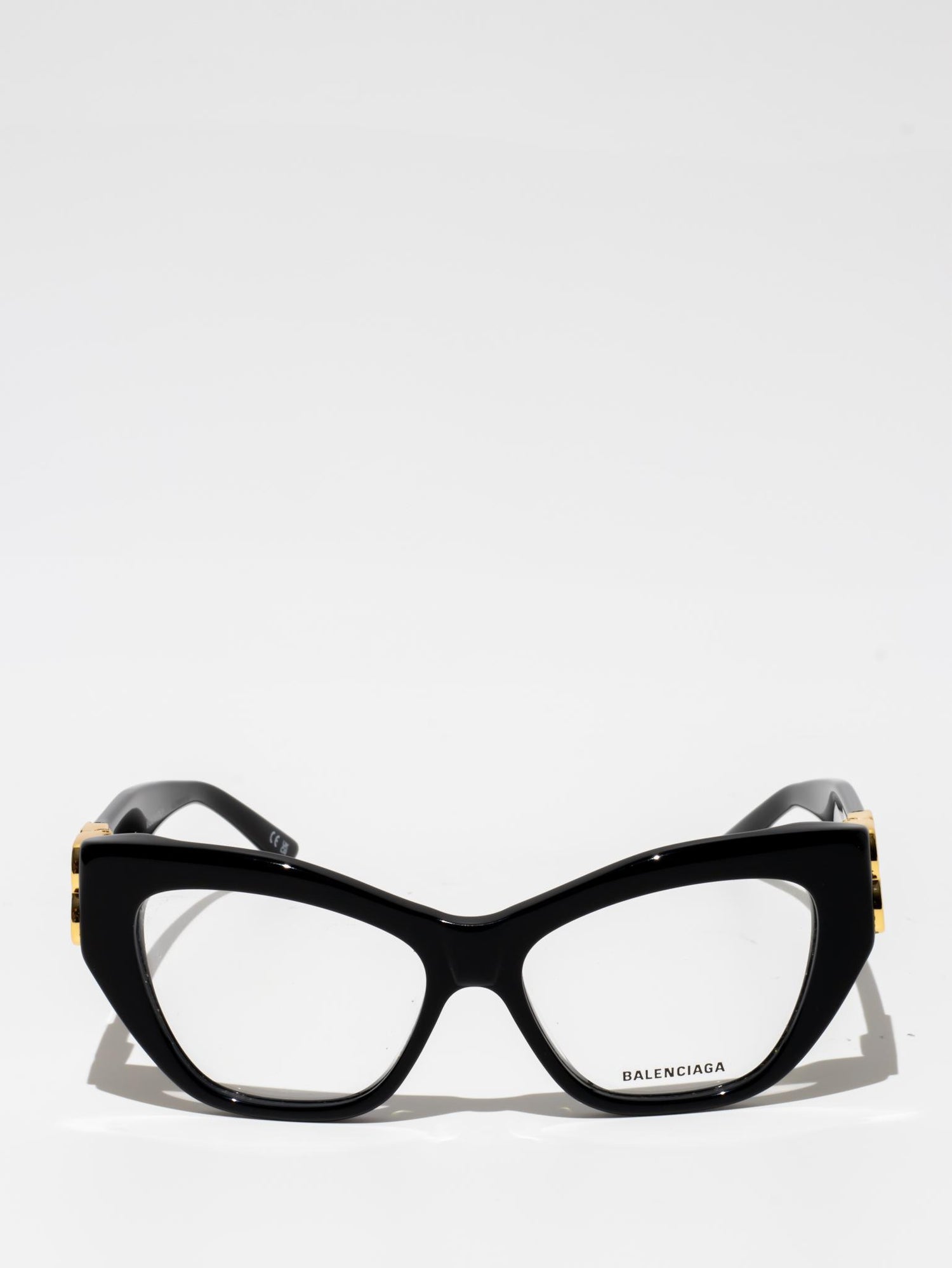 BALENCIAGA | BB0312O 001 | SQUARE CAT EYEGLASSES | BLACK