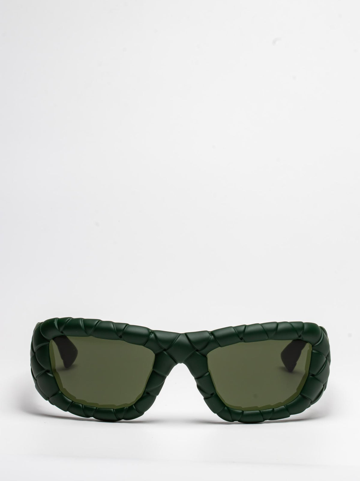 BOTTEGA VENETA | BV1303S 008 | GREEN | RECTANGULAR SUNGLASSES