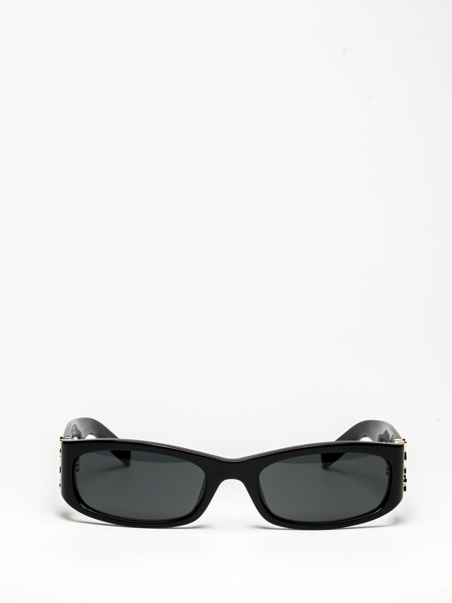 SL M152/F 001 BLACK OVAL SUNGLASSES