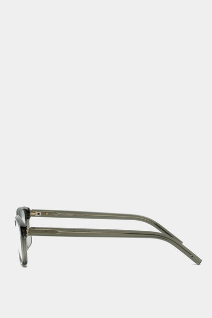 SL M151/J 004 | TRANSLUCENT GREEN | SQUARE EYEGLASSES