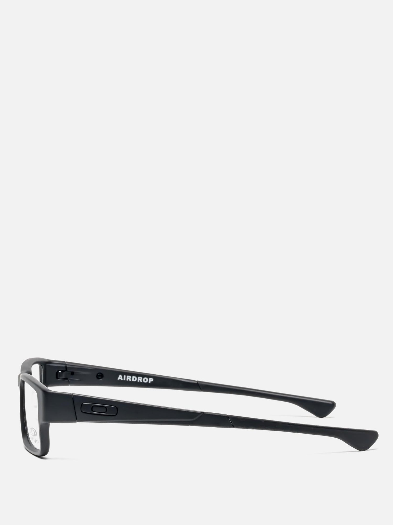 AIRDROP SATIN BLACK RECTANGULAR EYEGLASSES
