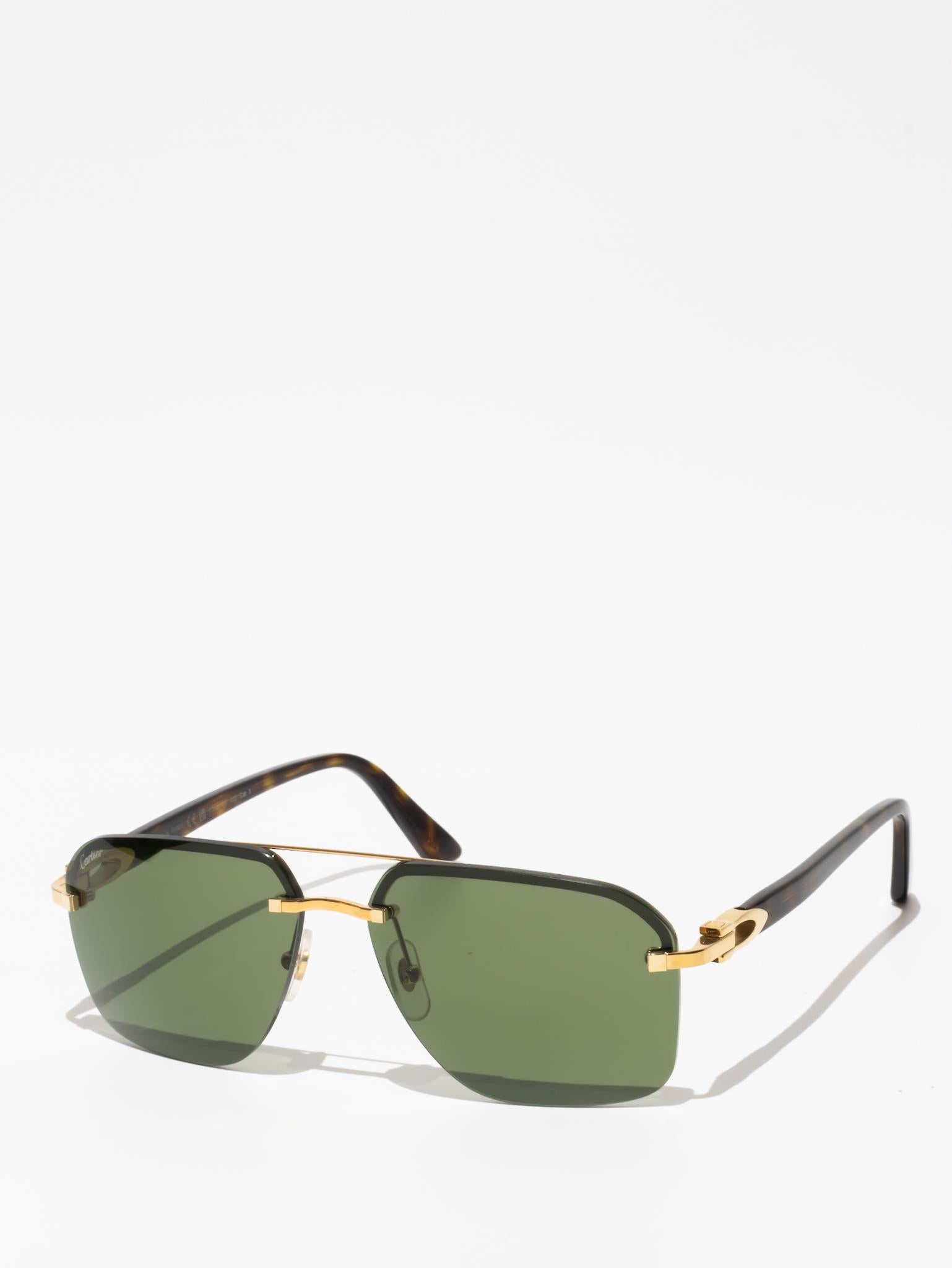 CARTIER | CT0276S 002 | C DÉCOR SUNGLASSES