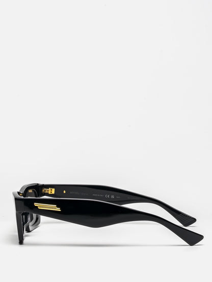 BV1457S 001 RECTANGULAR SUNGLASSES