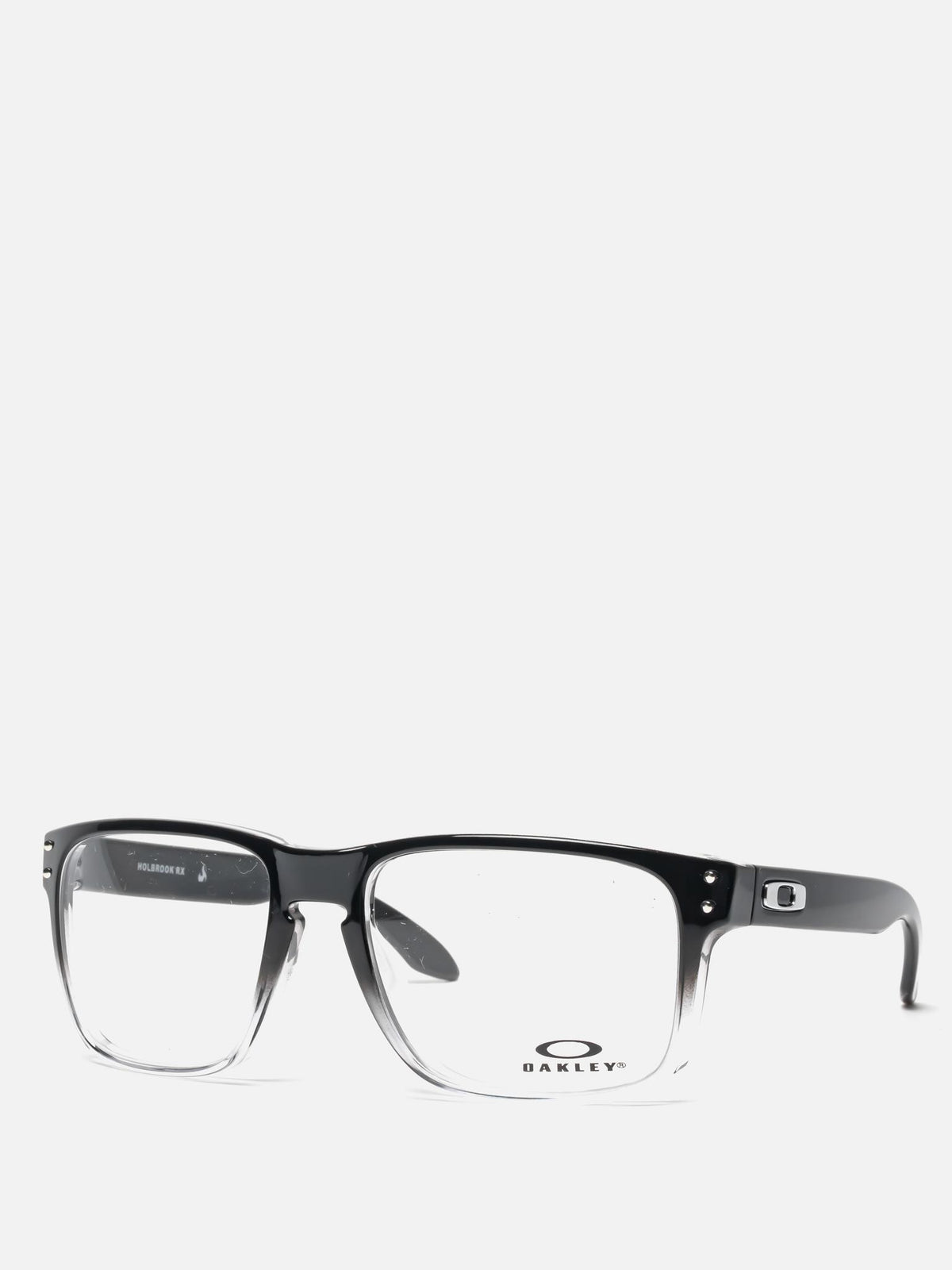 HOLBROOK RX BLACK CRYSTAL FADE SQUARE EYEGLASSES