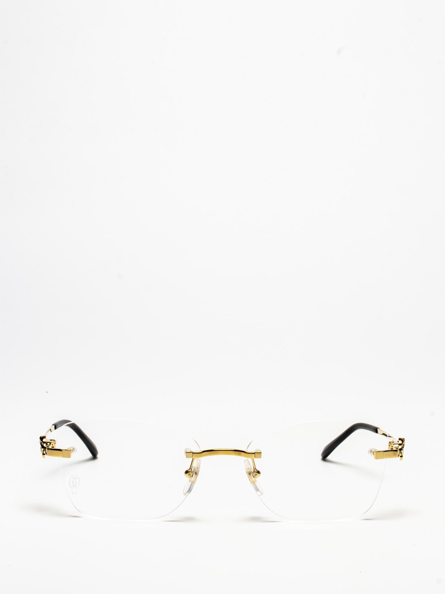 CT0522O 001 | PANTHÈRE DE CARTIER EYEGLASSES