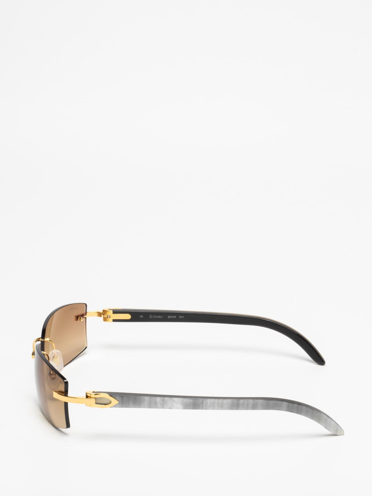 CARTIER | CT0017RS 001 | C DÉCOR | BUFFALO HORN SUNGLASSES