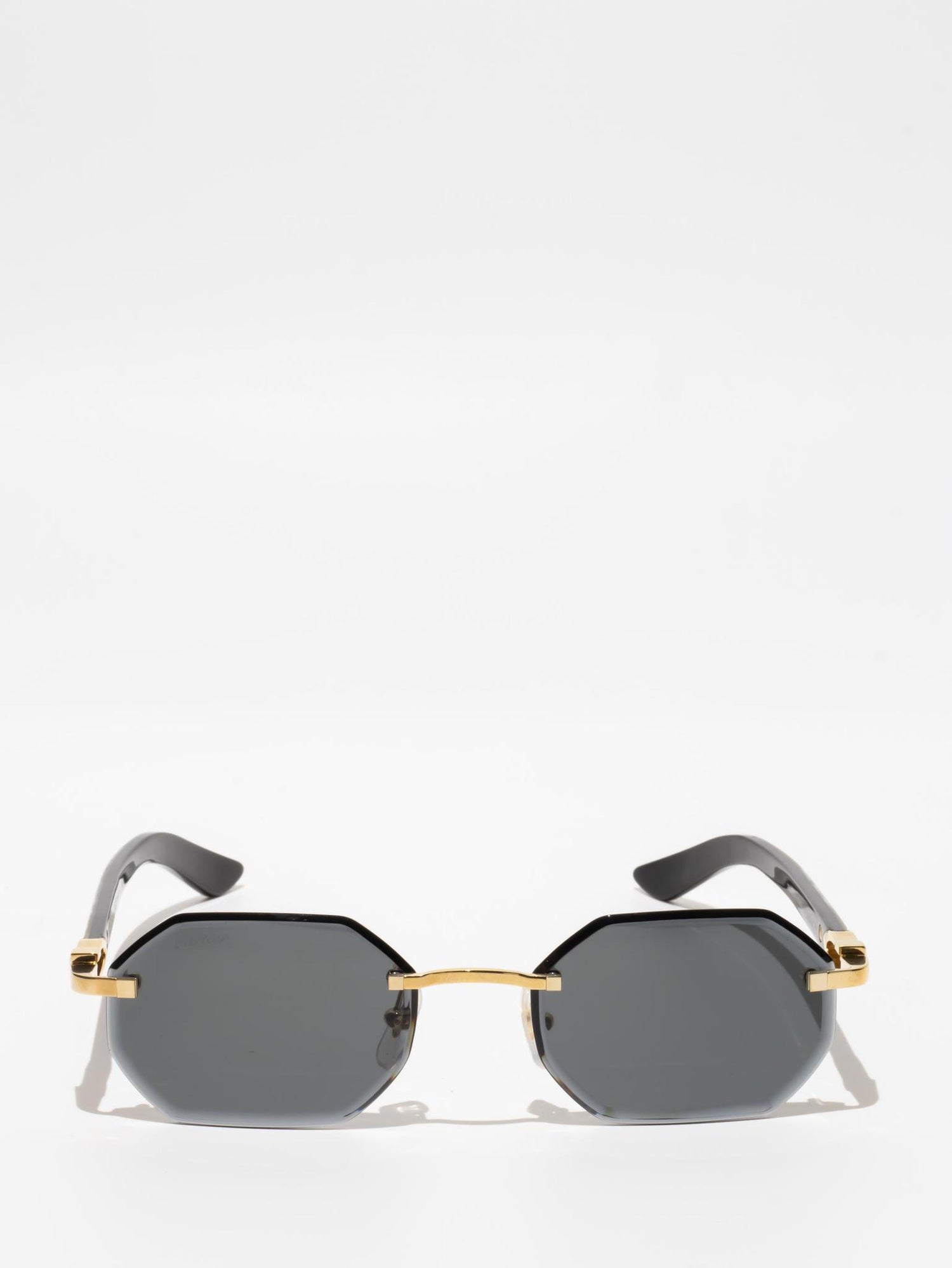 CARTIER | CT0439S 002 | C DÉCOR | BUFFALO HORN SUNGLASSES