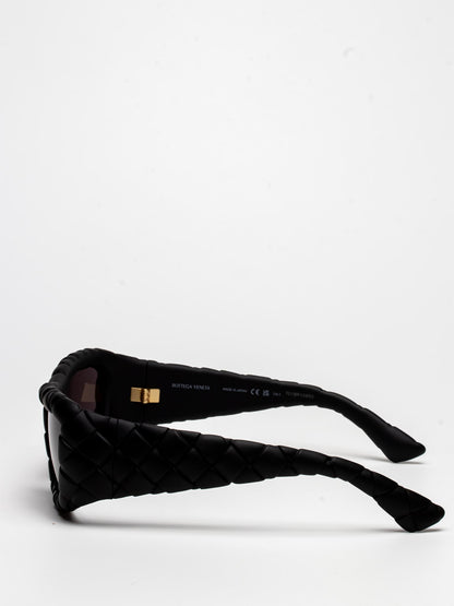 BOTTEGA VENETA | BV1303S 001 | BLACK | RECTAGULAR SUNGLASSES