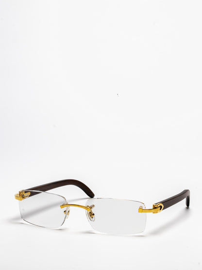 CT0052O 005 | C DÉCOR | WOOD EYEGLASSES
