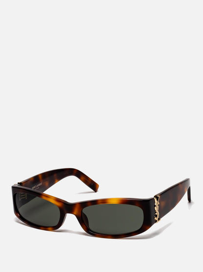 SL M152 003 HAVANA OVAL SUNGLASSSES