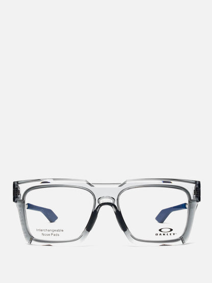 ENIGMA INK GREY CRYSTAL SQUARE EYEGLASSES
