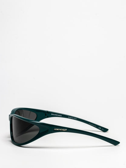 BB0124S 002 | TEAL | OVAL SUNGLASSES