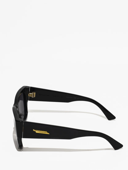 BOTTEGA VENETA BV1026S 001 SQUARE SUNGLASSES – Hall of  display picture 3