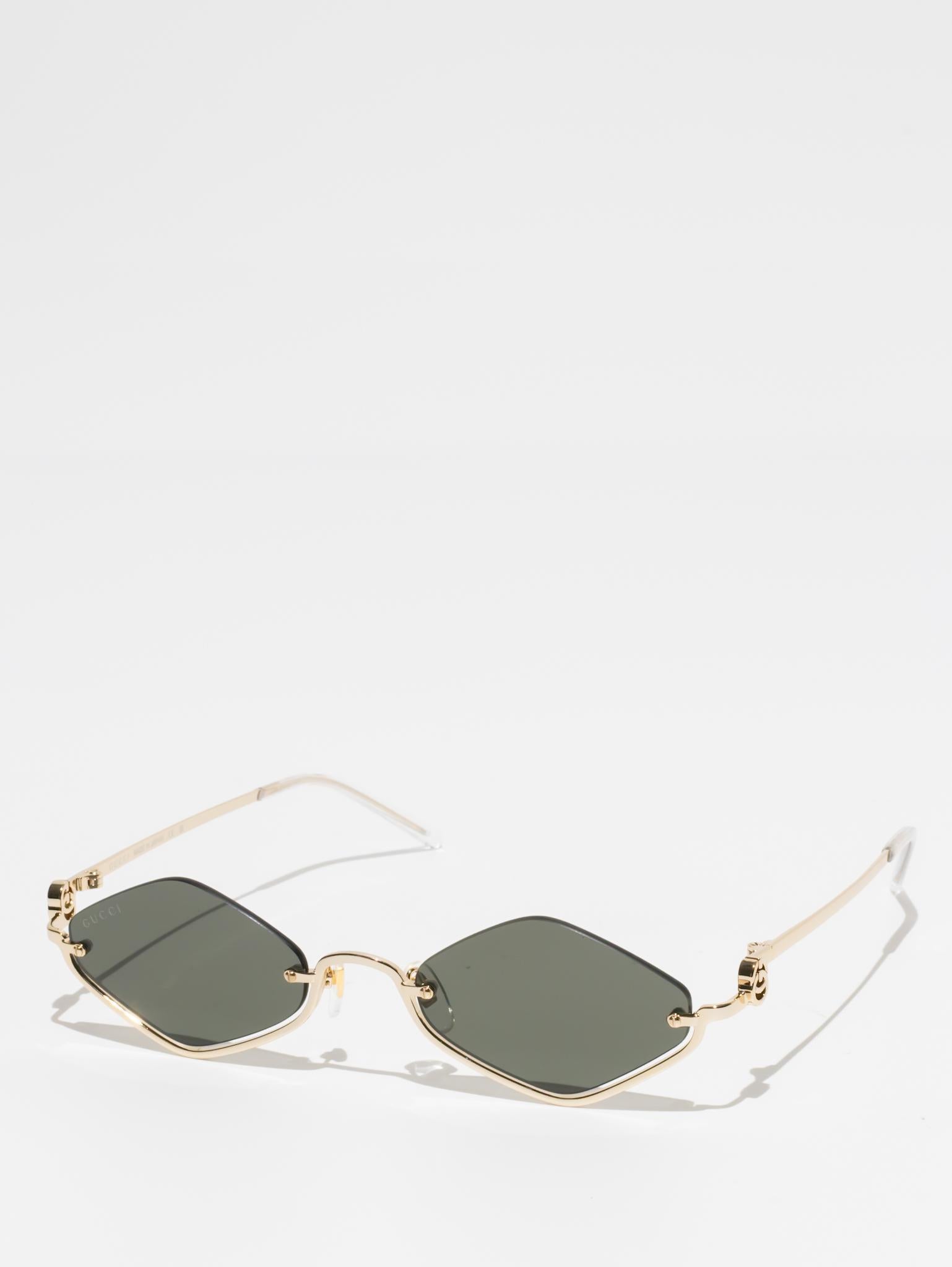 GUCCI | GG1604S 001 | GOLD | SUNGLASSES