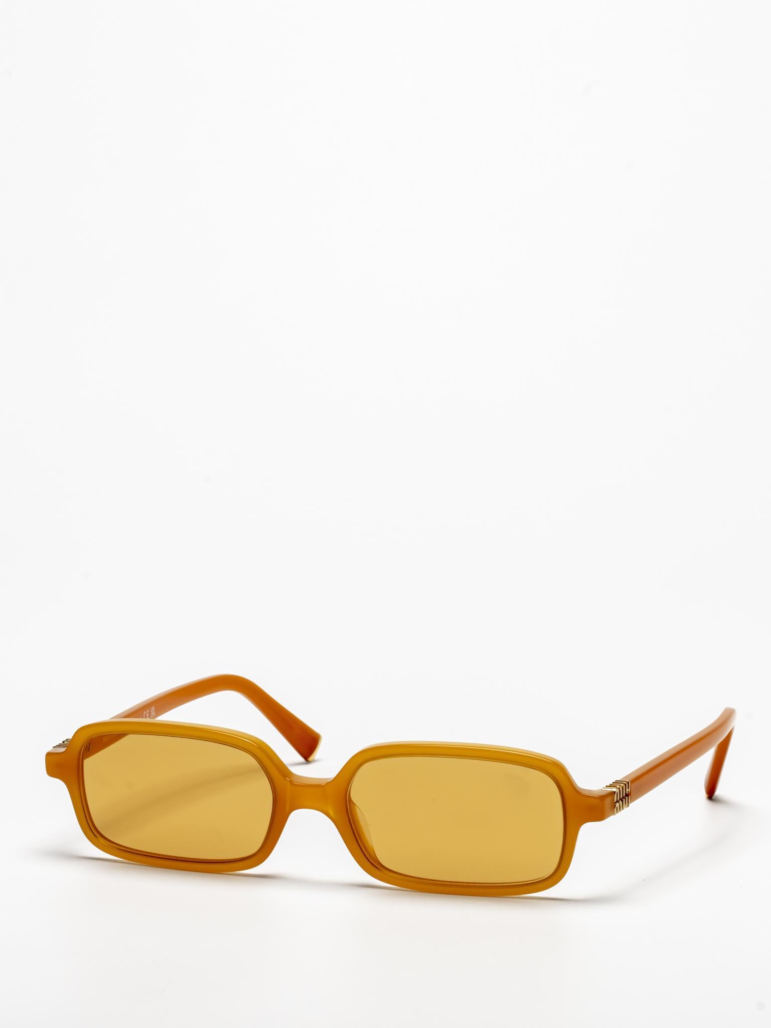 MIU MIU | SMU11Z 11V-40D | RECTANGULAR SUNGLASSES – Hall of Frames
