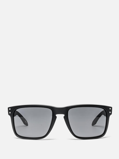 HOLBROOK XL MATTE BLACK SQUARE SUNGLASSES