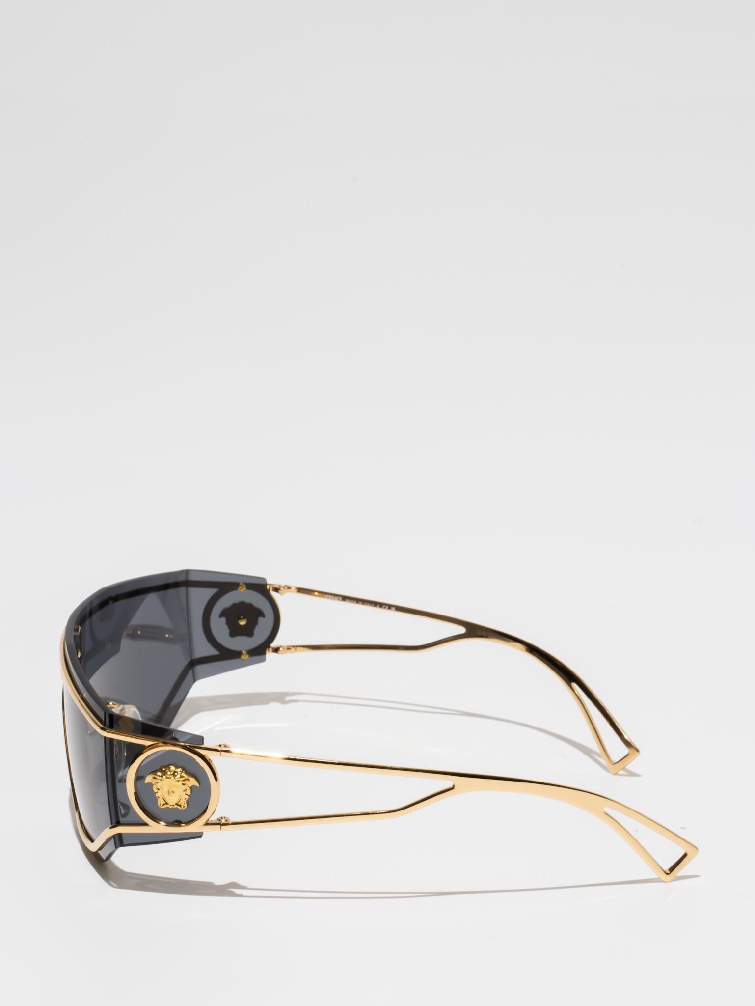 VERSACE | 2226 100287 | SHIELD SUNGLASSES