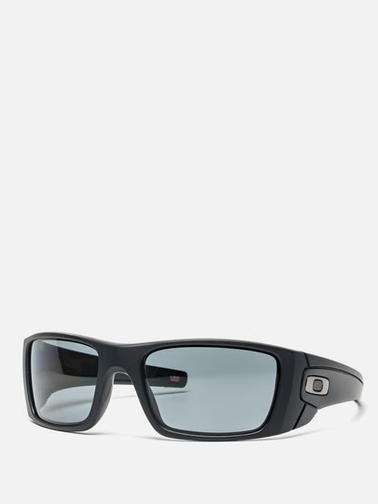 FUEL CELL MATTE BLACK OVAL SUNGLASSES