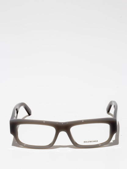 BALENCIAGA | BB0304O 003 | RECTANGLE EYEGLASSES | GREY