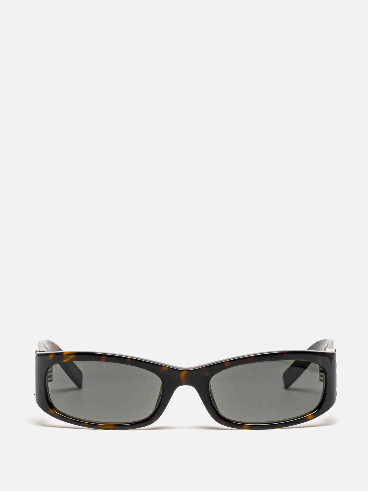 SL M152 003 HAVANA OVAL SUNGLASSSES
