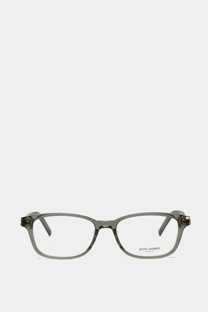 SL M151/J 004 | TRANSLUCENT GREEN | SQUARE EYEGLASSES