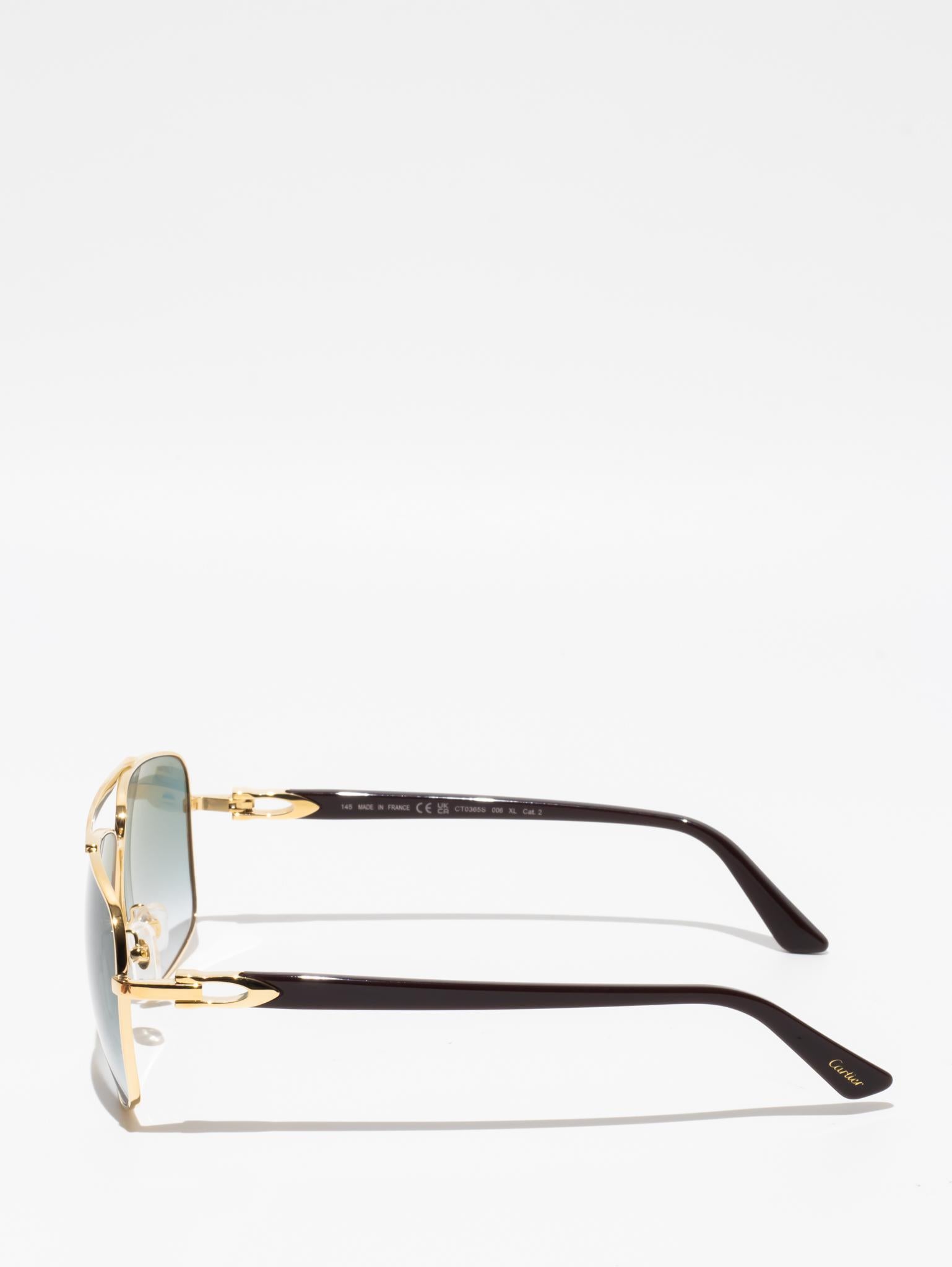 CARTIER | CT0365S 006 | C DÉCOR SUNGLASSES