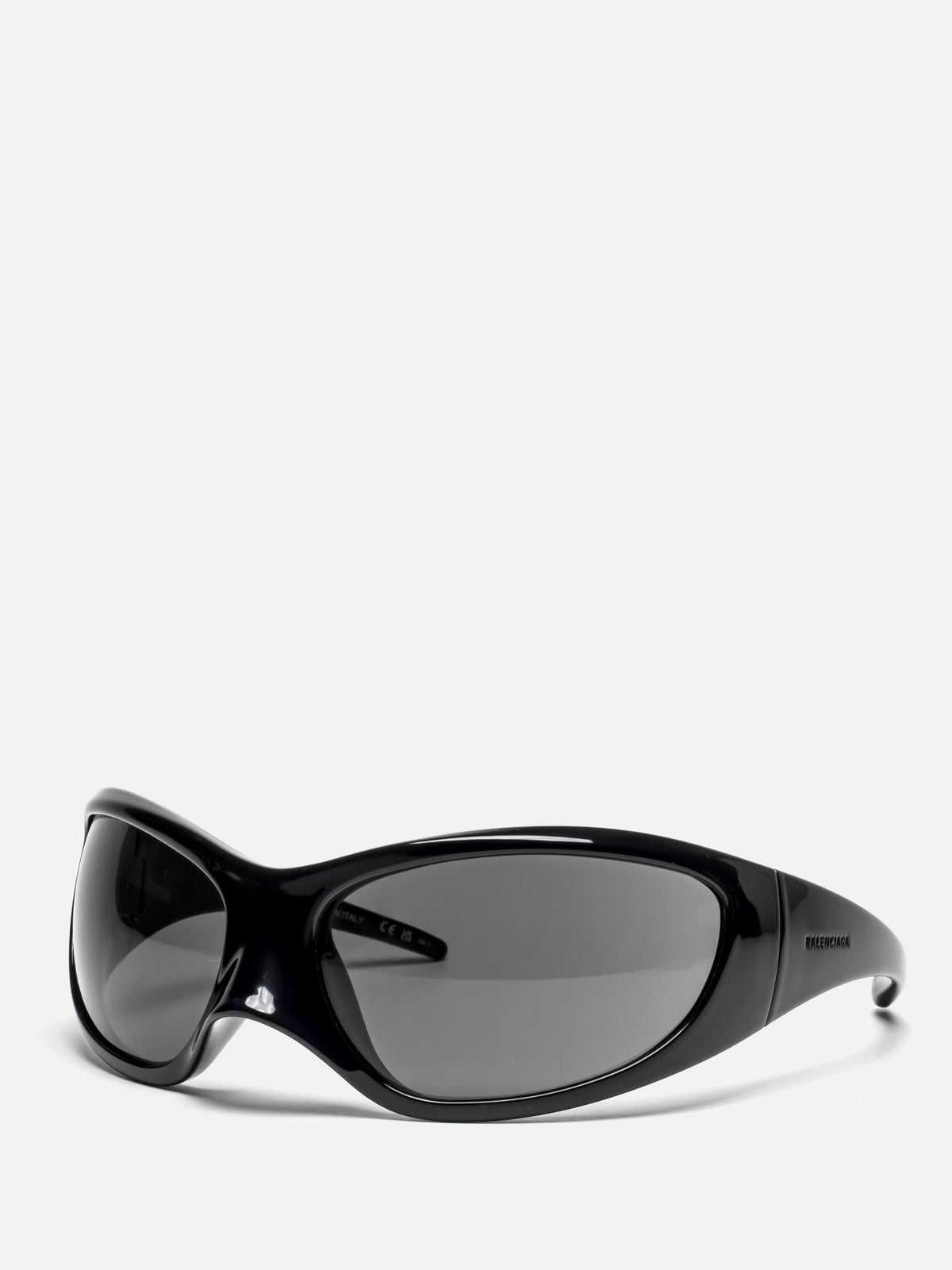 BB0252S 001 BLACK SKIN XXL CAT SUNGLASSES