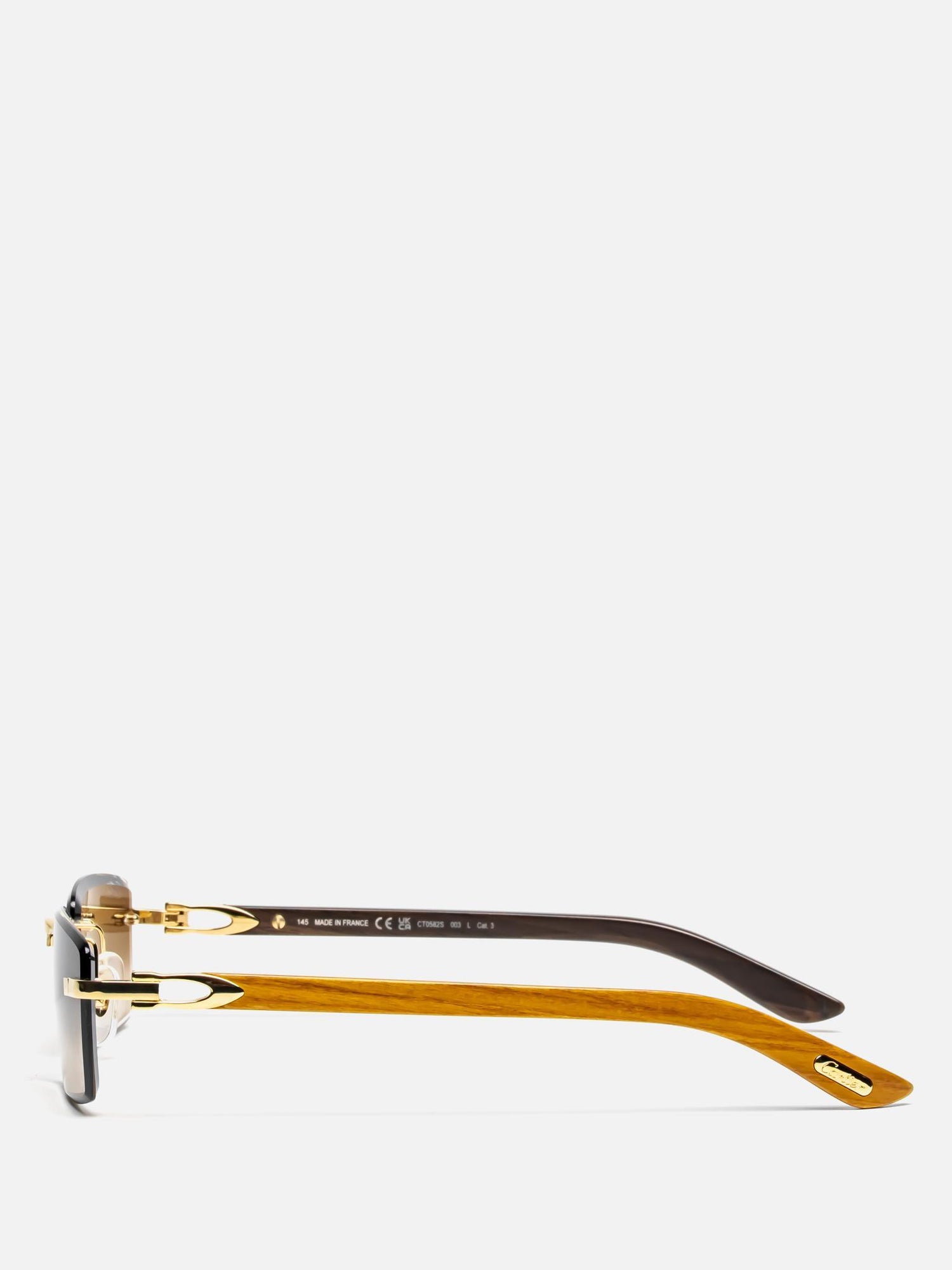 CT0582S 003  C DÉCOR  WOOD SUNGLASSES