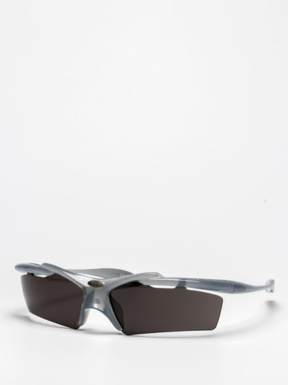 BALENCIAGA | TURBO D-FRAME SUNGLASSES | CLOUDY GREY | BB0420S 005