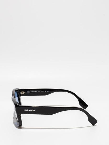 BURBERRY B4376-U 3001/72 BLACK/BLUE Sunglasses