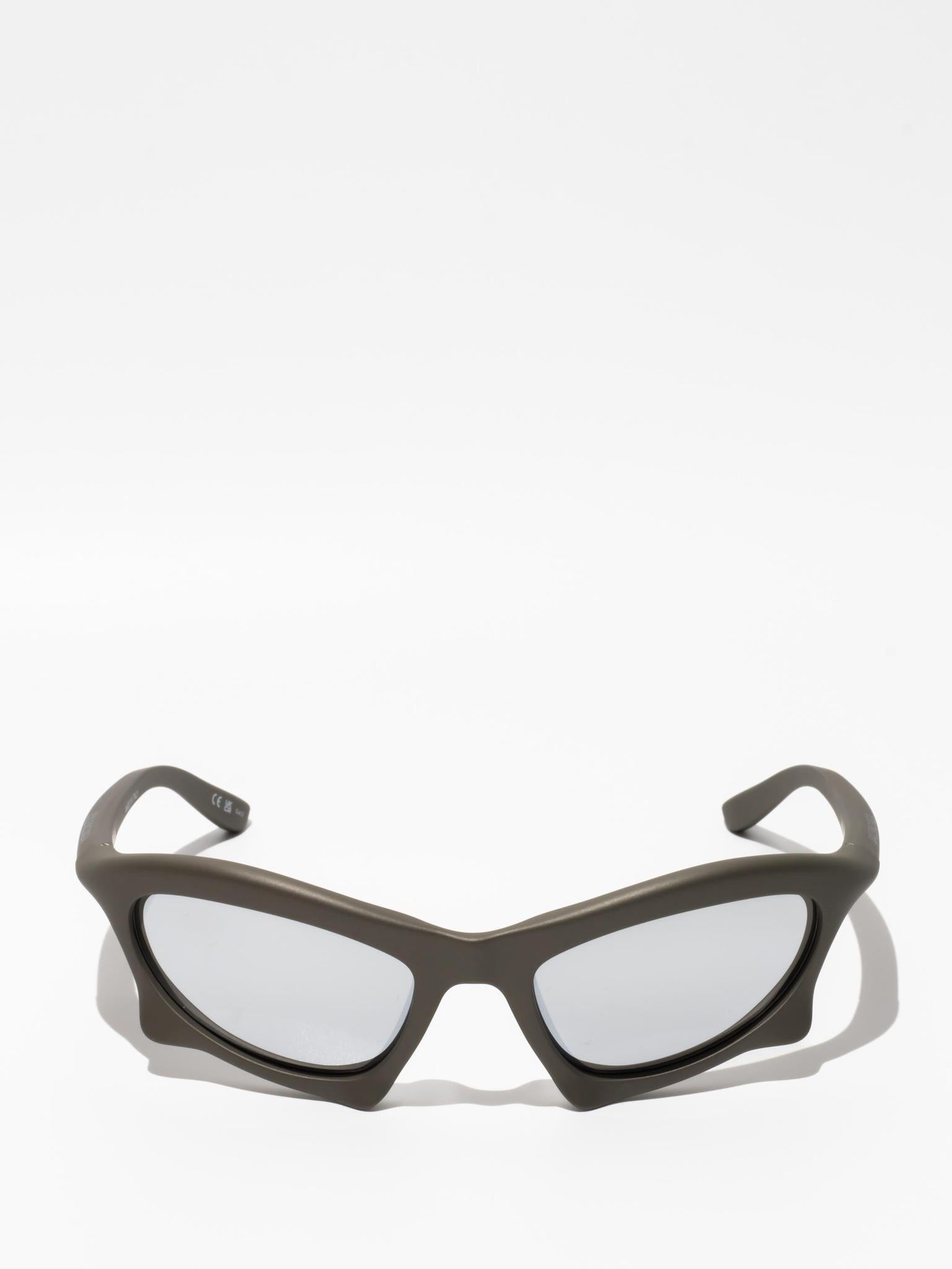 Balenciaga Bat Sunglasses Silver