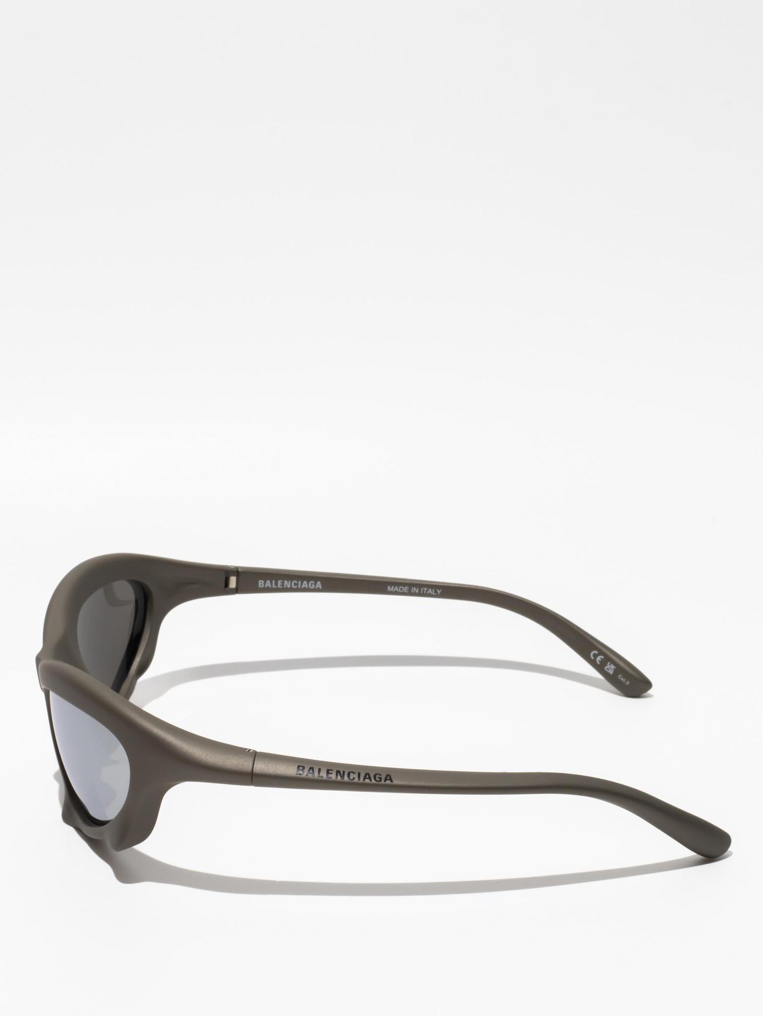 Balenciaga Bat Sunglasses Silver