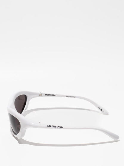 Balenciaga Bat Sunglasses White