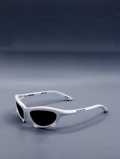 Balenciaga Bat Sunglasses White