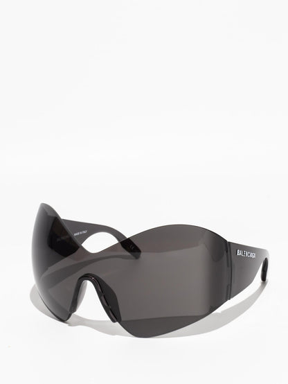 Balenciaga Butterfly Mask Sunglasses Black