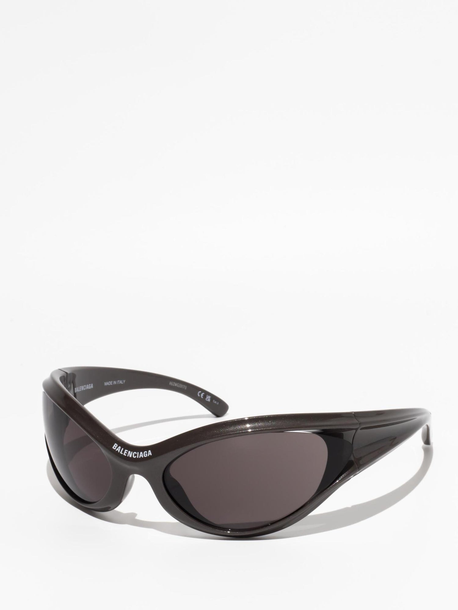 Balenciaga Dynamo Round Sunglasses Grey