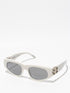 Balenciaga Dynasty D-Frame Sunglasses White