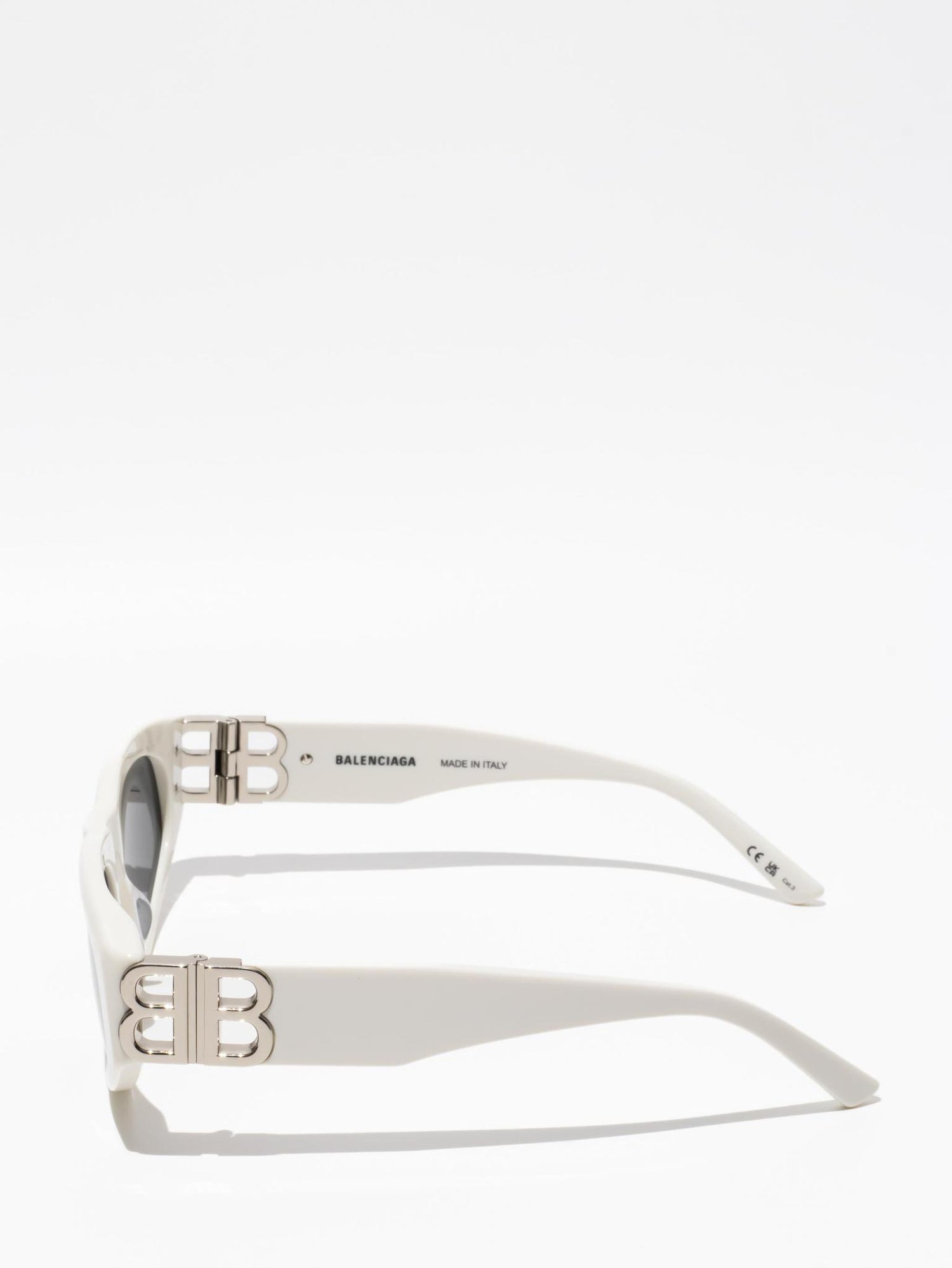 Balenciaga Dynasty D-Frame Sunglasses White