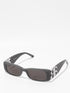 Balenciaga Dynasty Rectangle Sunglasses Grey