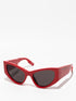 Balenciaga LED Cat Sunglasses Red