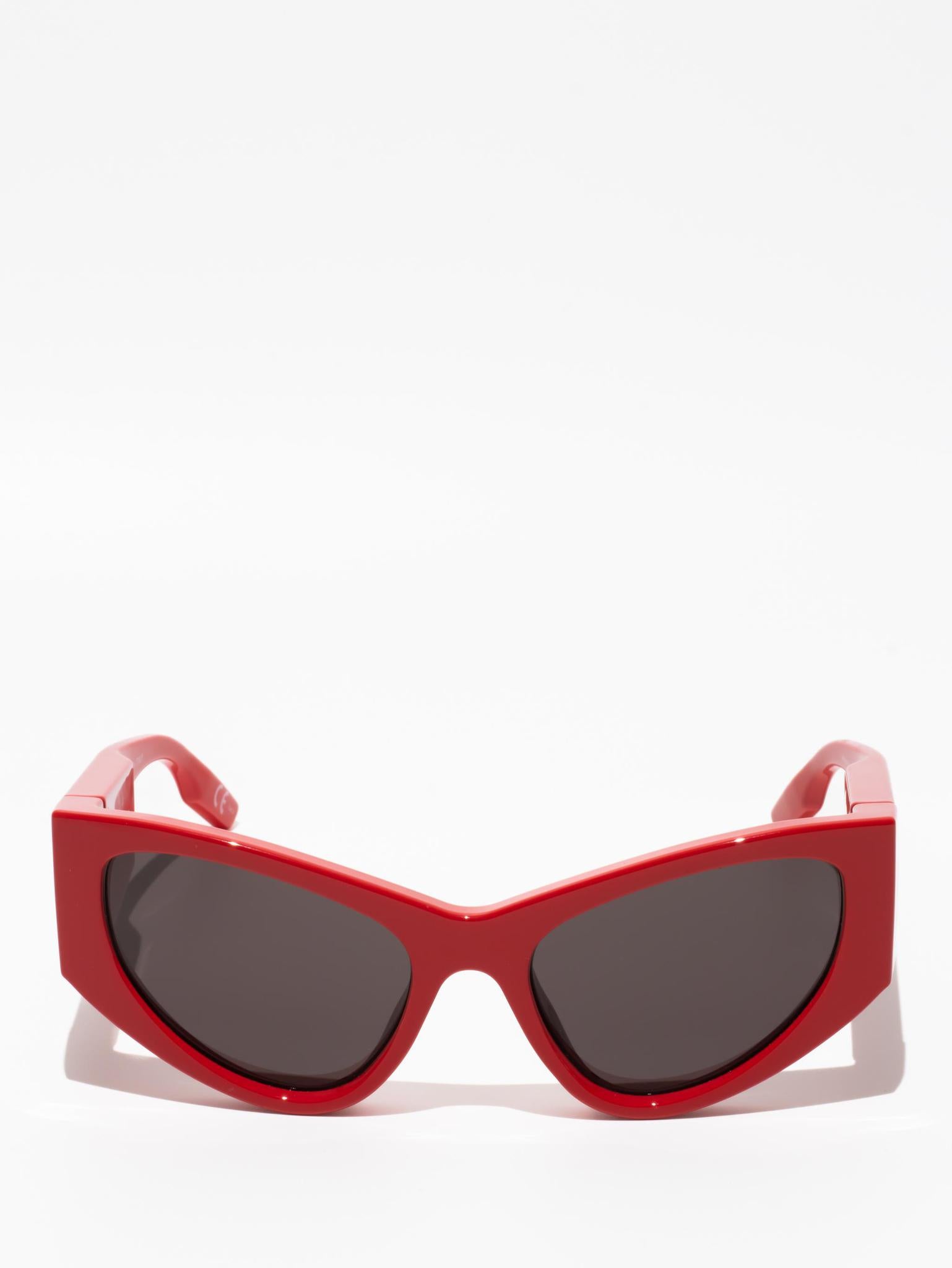 Balenciaga LED Cat Sunglasses Red