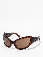 Balenciaga Nevermind Cat Sunglasses Tortoise