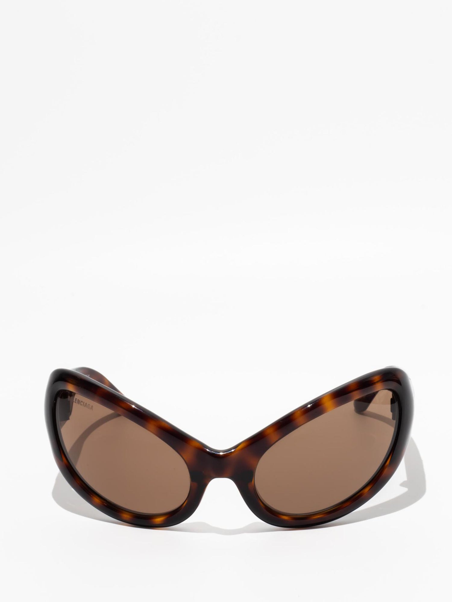 Balenciaga Nevermind Cat Sunglasses Tortoise