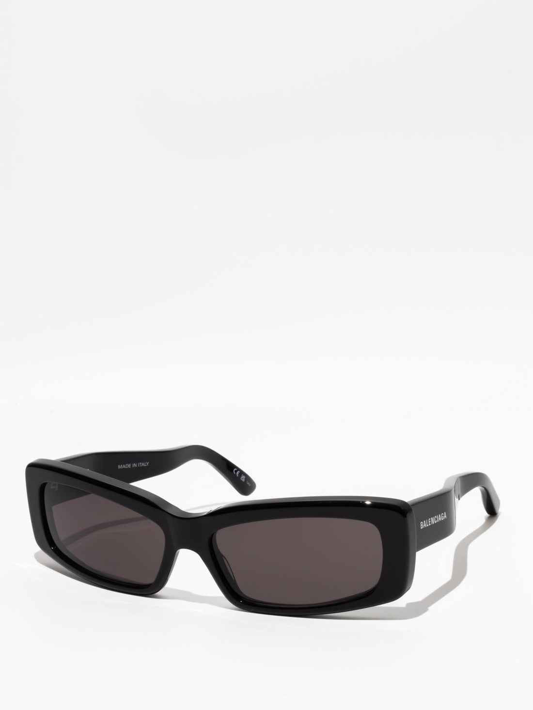 Balenciaga Oversize Rectangle Sunglasses Black