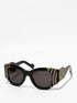 Balenciaga Paris Cat Sunglasses Black Stress