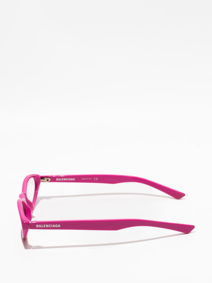 Balenciaga Round Eyeglass Pink