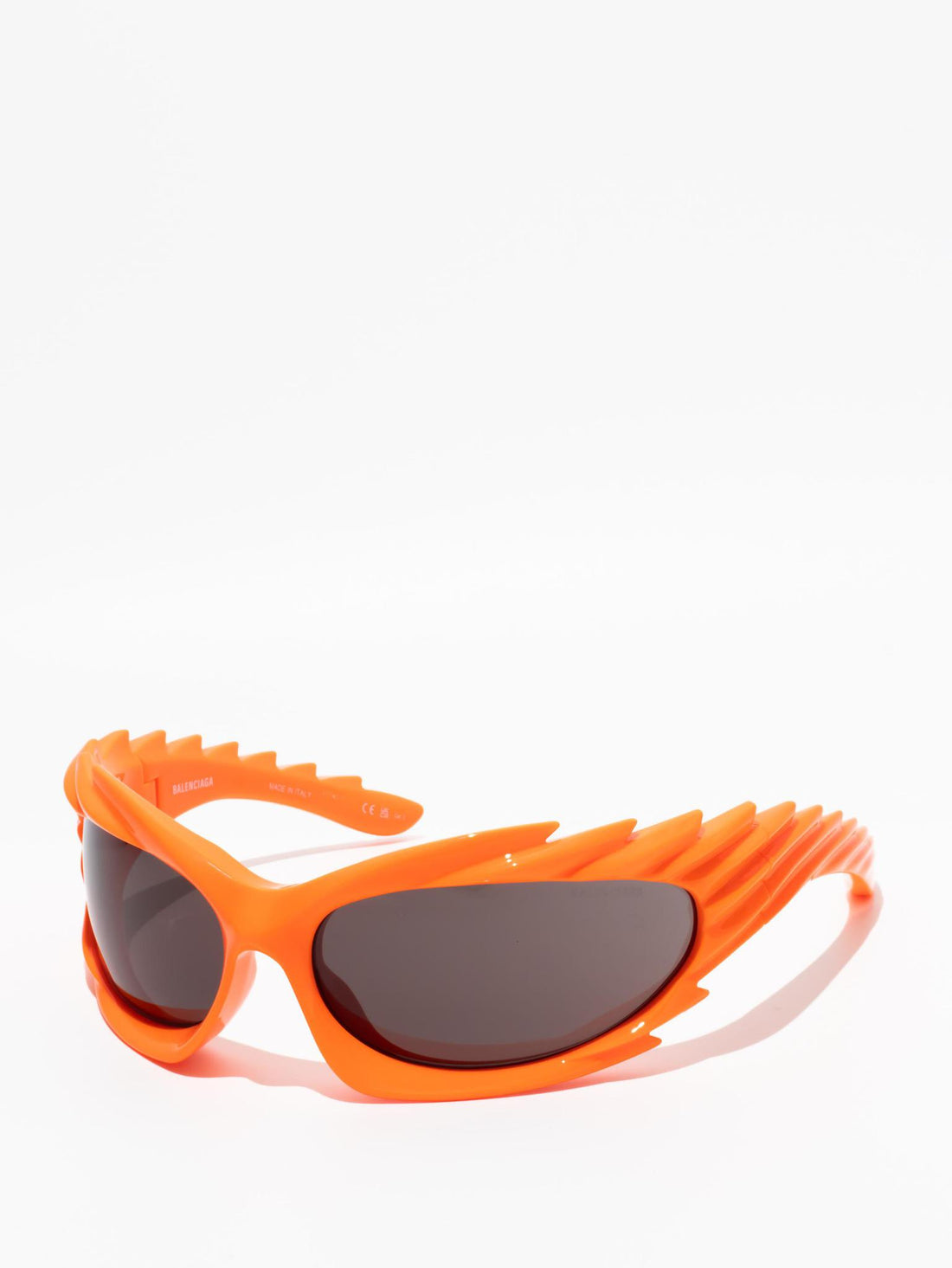 Balenciaga Spike Rectangle Sunglasses Fluo Orange